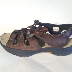 London Underground Men's Leather Sandals Sz 11